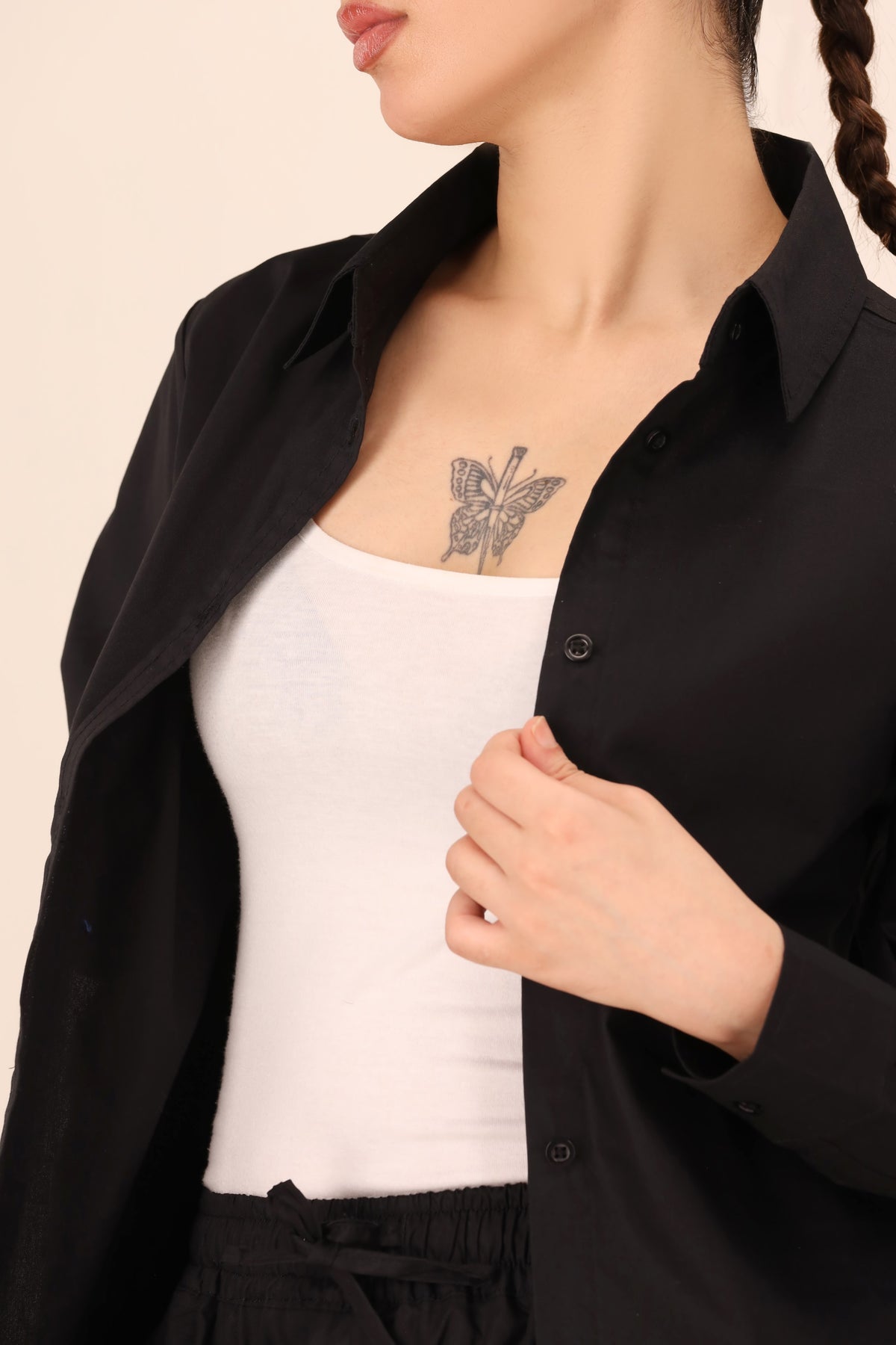 The All-Black Co-ord Shirt