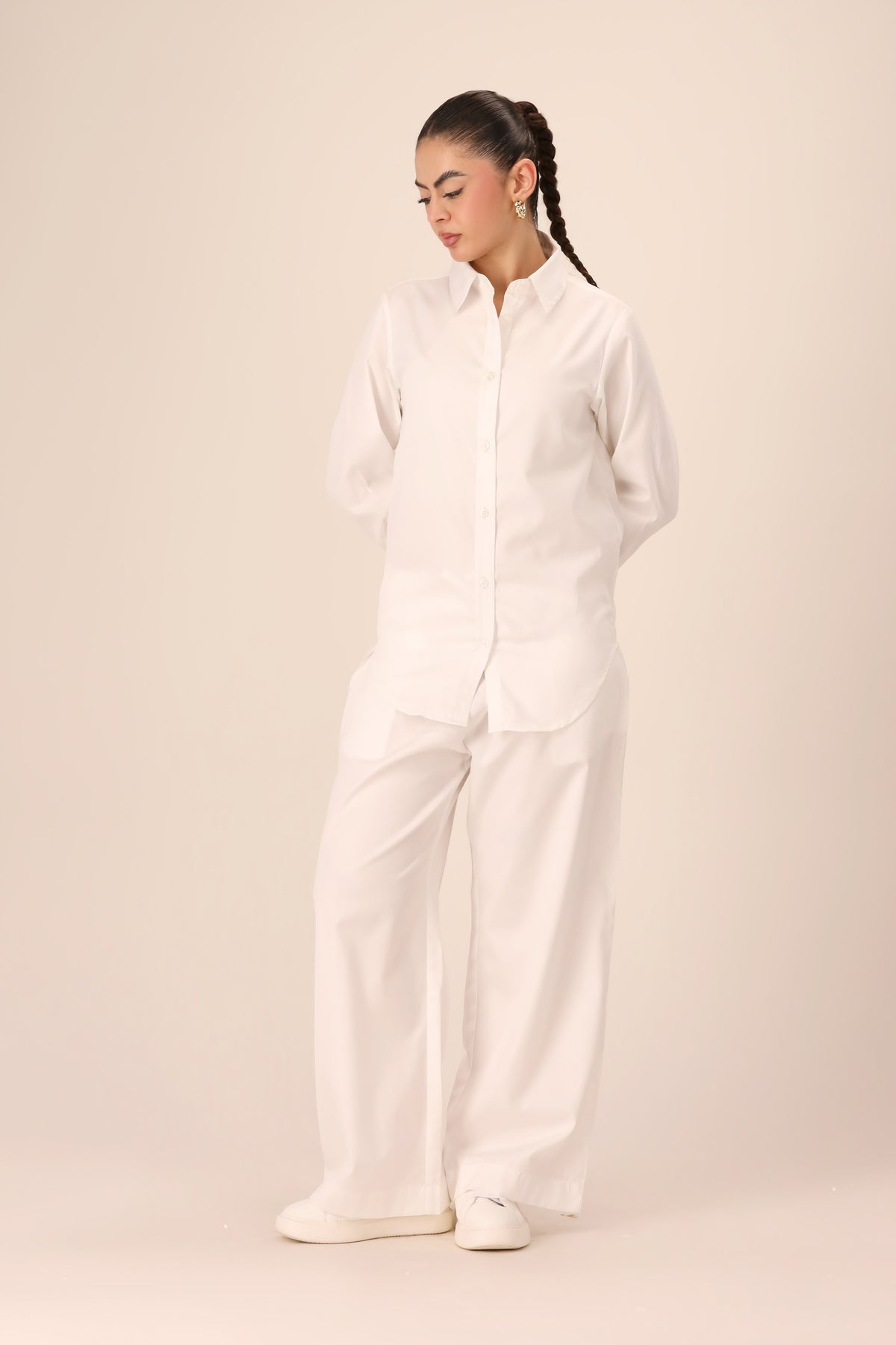 The All-White Co-ord Shirt